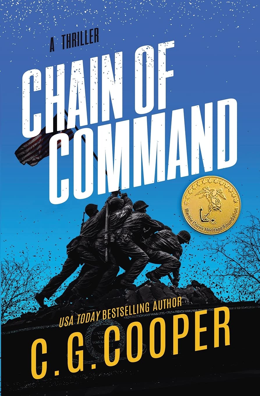 chain of command a corps justice novel  cooper, c. g. 1511663626, 9781511663625