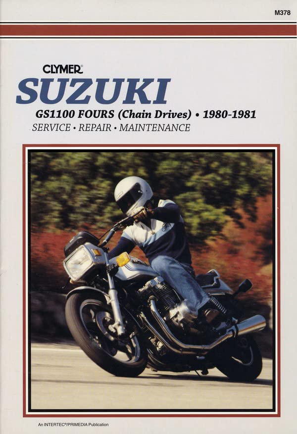 suzuki gs1100 fours  motorcycle  service repair manual 1st edition penton staff 0892873531, 9780892873531