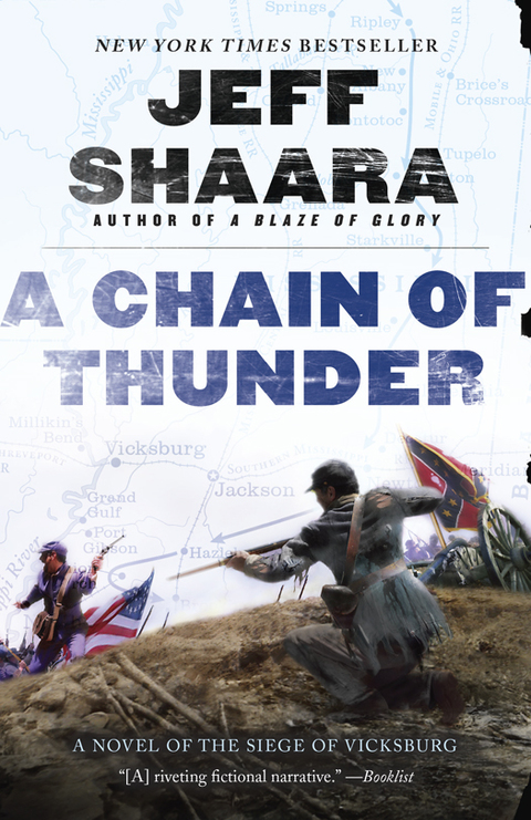 a chain of thunder a novel of the siege of vicksburg /1st printing 1st edition shaara, jeff m. 0345527402,