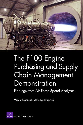 the f100 engine purchasing and supply chain management demonstration findings from air force spend analyses 