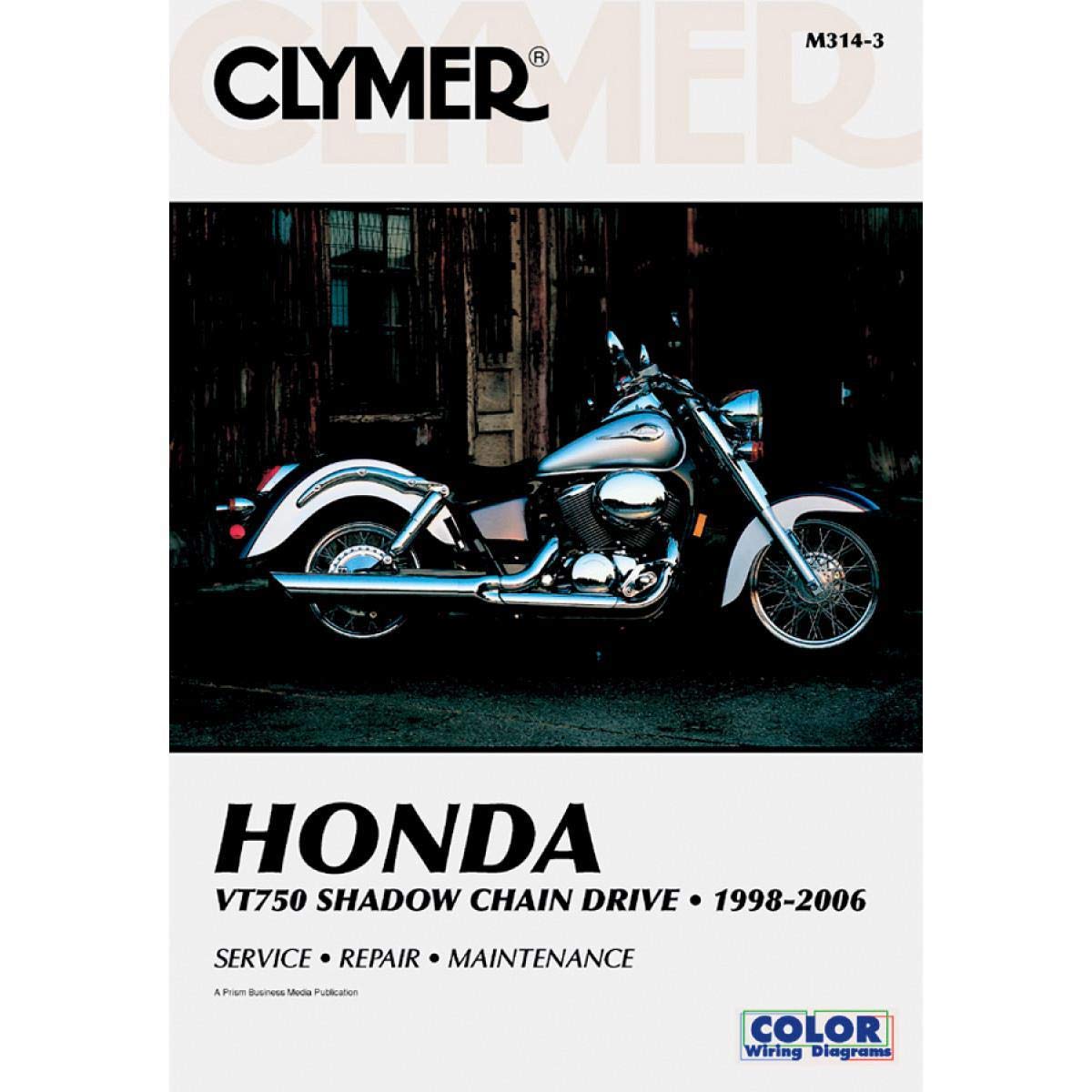honda vt750 shadow chain drive motorcycle  service repair manual 1st edition penton staff 1599690837,