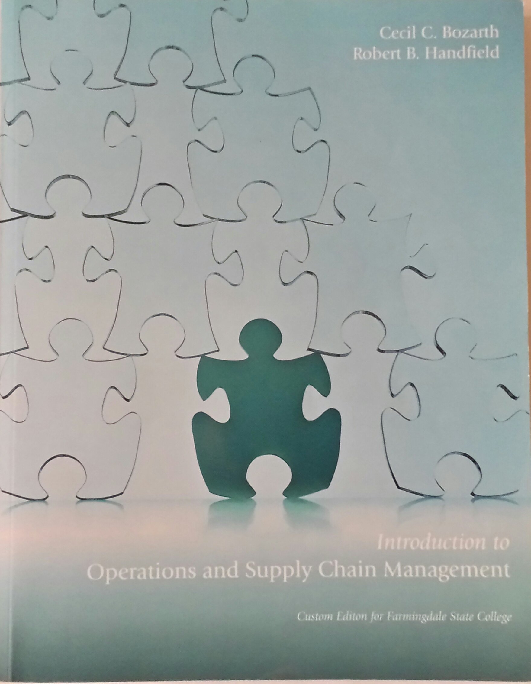 intro to operations and supply chain management 2008 edition handfield bozarth 0555017850, 9780555017852