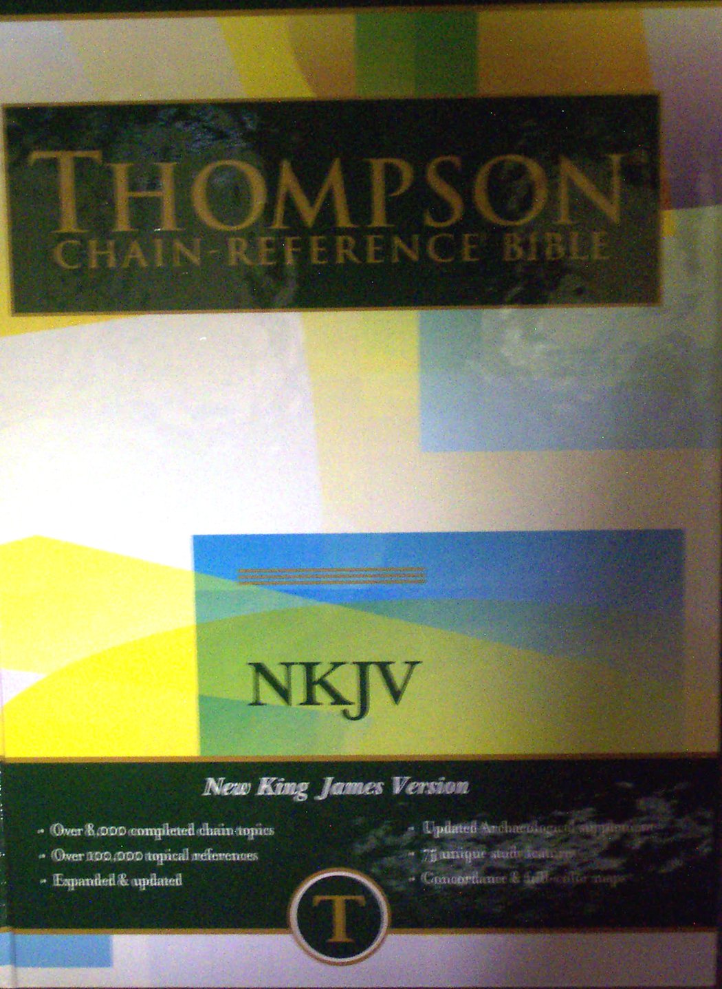 thompson chain reference bible regular size nkjv hardcover new edition frank charles thompson 088707314x,