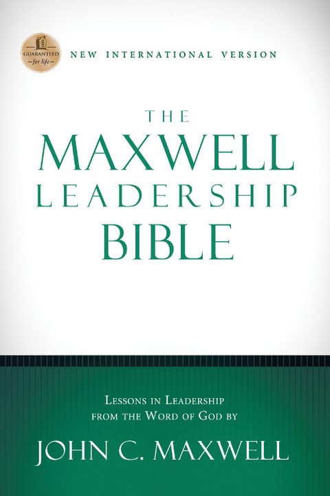 niv the maxwell leadership bible holy bible new international version 3rd edition maxwell, john c.