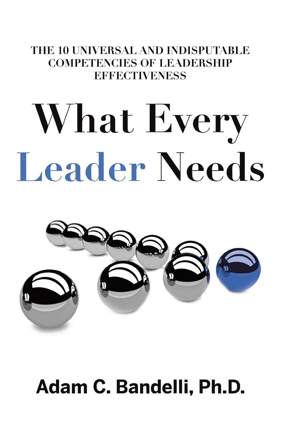 what every leader needs the ten universal and indisputable competencies of leadership effectiveness 1st