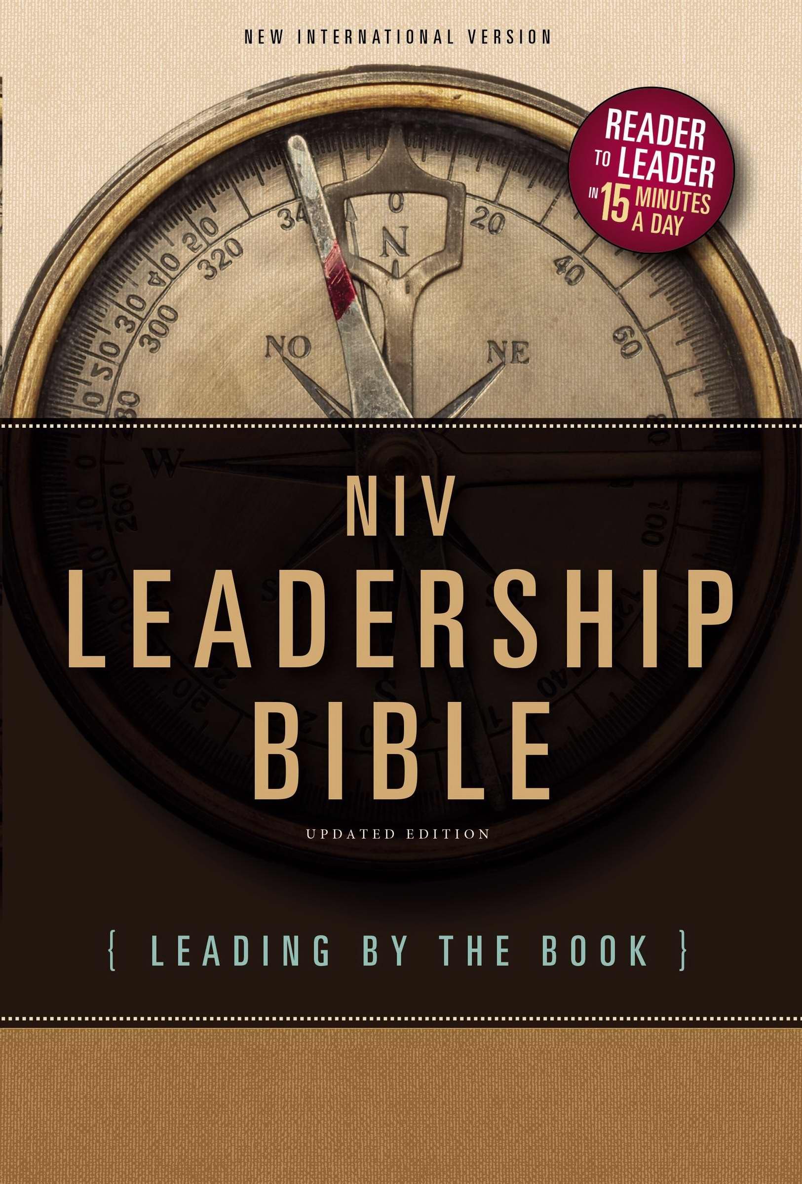 niv leadership bible hardcover leading by the book special edition zondervan 0310422957, 9780310422952