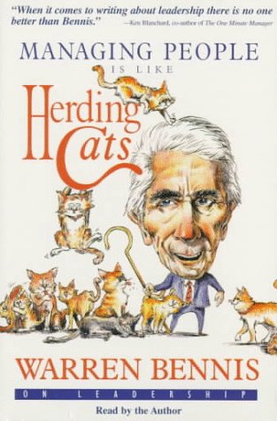 managing people is like herding cats warren bennis on leadership 2nd edition warren bennis 1890009105,