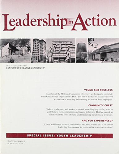 leadership in action no 3 july/august 2006 26th edition lia 0787994855, 9780787994853