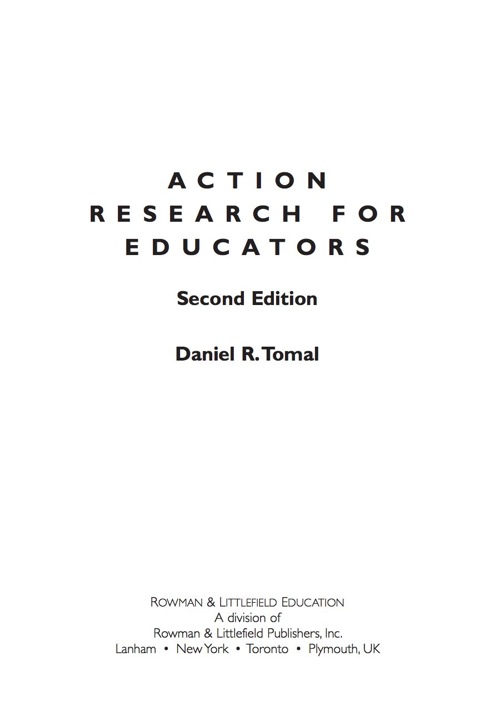 action research for educators 2nd edition tomal, daniel r. 160709648x, 9781607096481