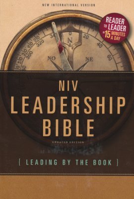 niv leadership bible leading by the book  committee on bible translation, committee on bible translation