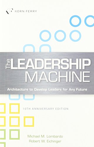 leadership machine 10th anniversary edition michael m. lombardo e robert w. eichinger 1933578416,