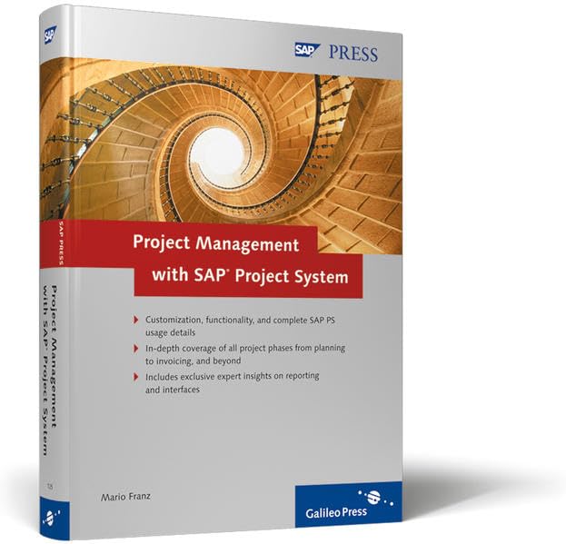 project management with sap project system 1st edition mario franz 1592291252, 9781592291250