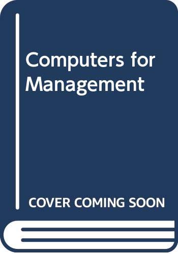 computers for management  sanderson, peter c 0330024140, 9780330024143