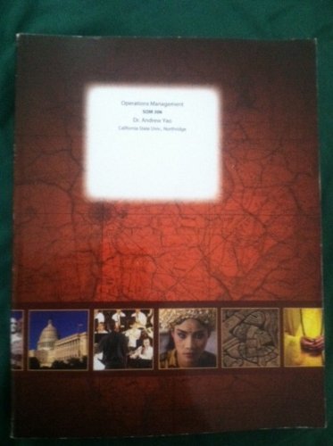operations management  dr. andrew yao 1121557244, 9781121557246