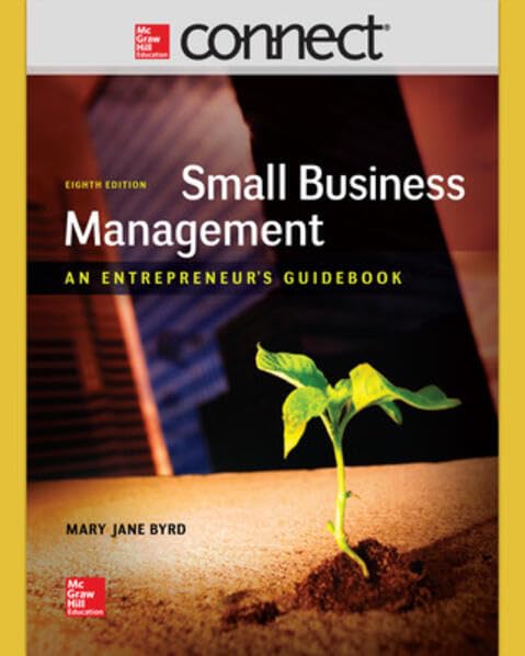 small business management connect byrd 125986555x, 9781259865558