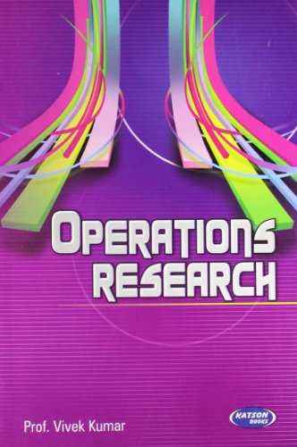 operation research vivek kumar 9350142848, 9789350142844