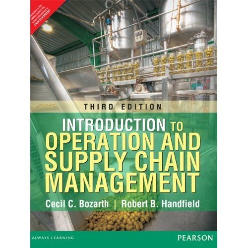 introduction to operation and supply chain management 3rd edition bozarth handfield 9332510350, 9789332510357