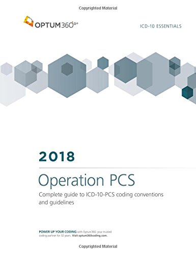 icd 10 essentials operation pcs 2018 1st edition optum360 1622543696, 9781622543694