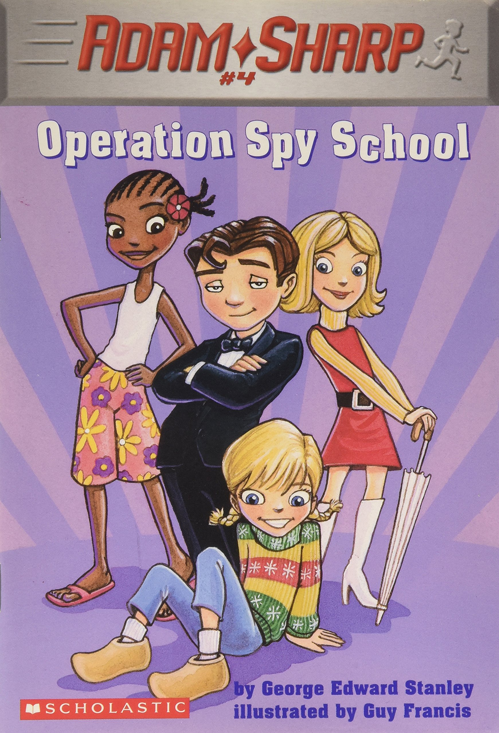 adam sharp operation spy school  george edward stanley 0439683548, 9780439683548