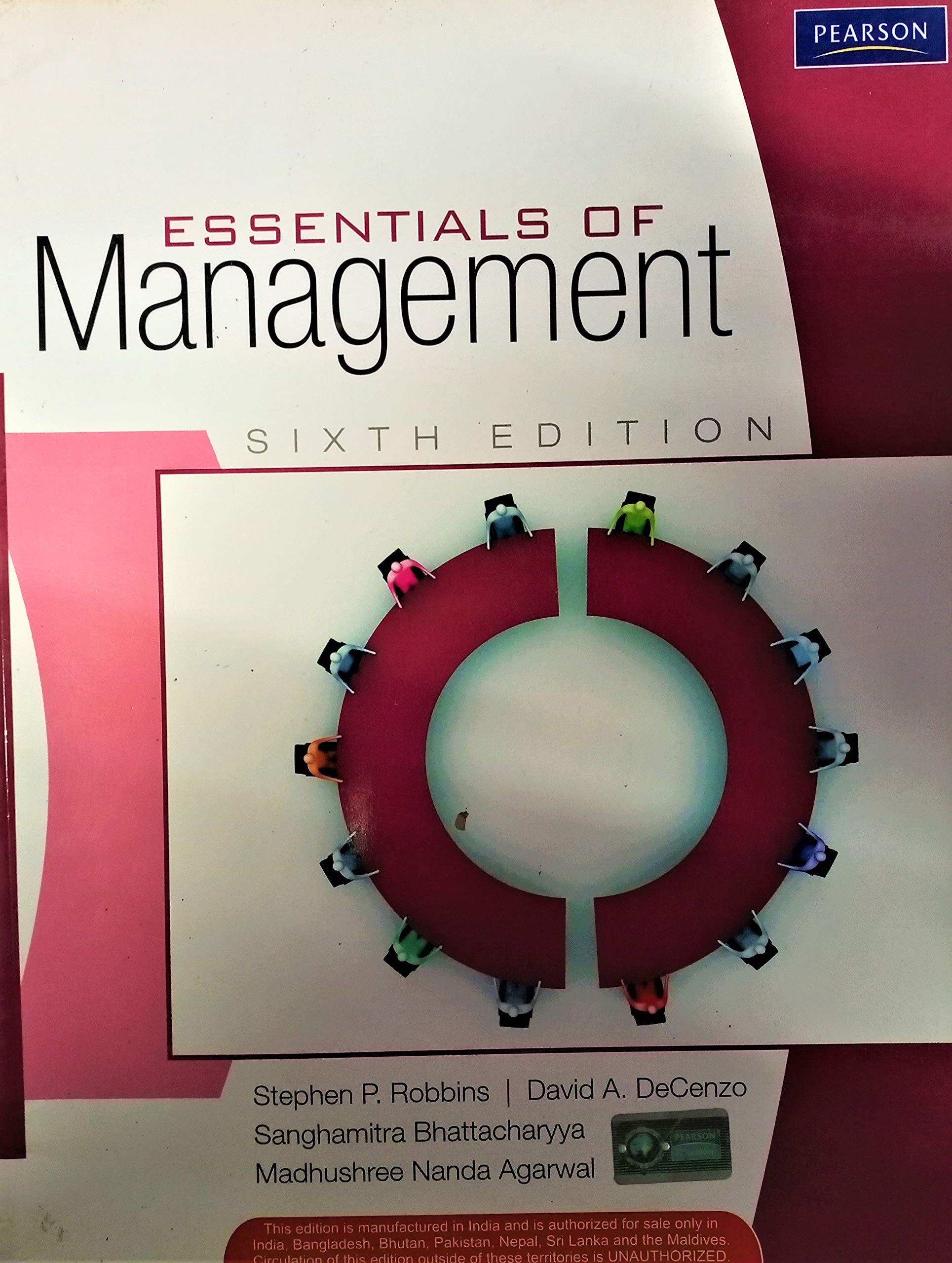 essentials of management 6th edition stephen p. robbins et. al. 8131733548, 9788131733547