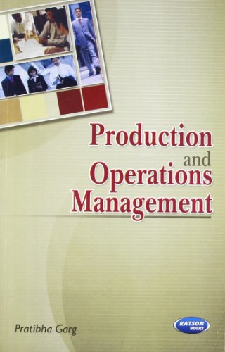 production and operation management  pratibha garg 9350142392, 9789350142394