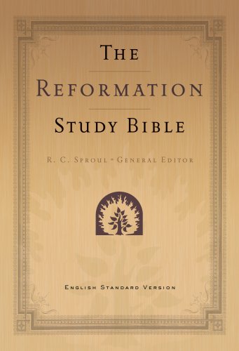 holy bible english standard version reformation study bible burgundy genuine leather with maps 2nd edition