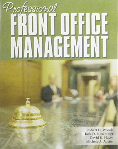 professional front office management with simulation student cd 1st edition robert woods, jack d. ninemeier,