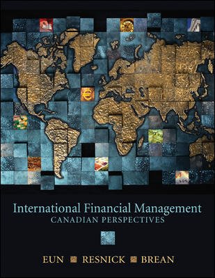 international financial management canadian edition cheol.s. eun, bruce. g. resnick 0070912289, 9780070912281