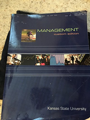 management custom edition k state 6th edition mcgraw hill 0077810910, 9780077810917