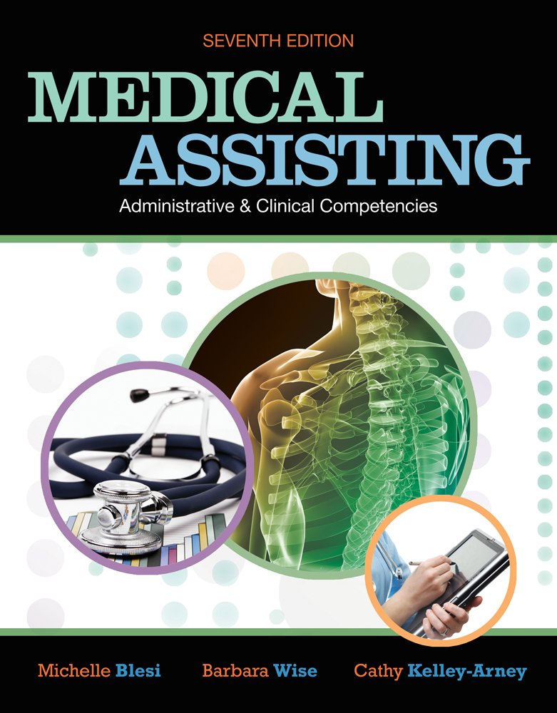 bundle medical assisting administrative and clinical competencies 7th +the total practice management workbook