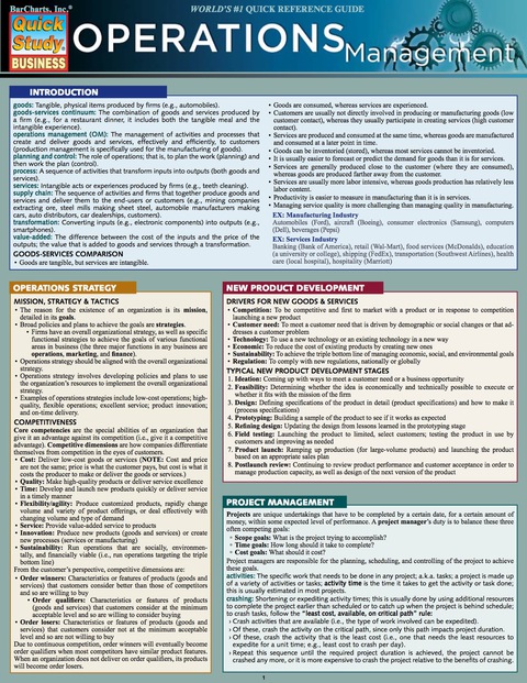 operations management 2nd edition theresa tropin 1423220439, 9781423220435
