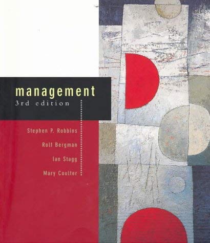 management australia and new zealand 3rd edition robbins, stephen p. 1740096614, 9781740096614