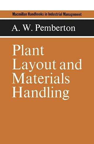 plant layout and materials handling a. w pemberton 0333145410, 9780333145418