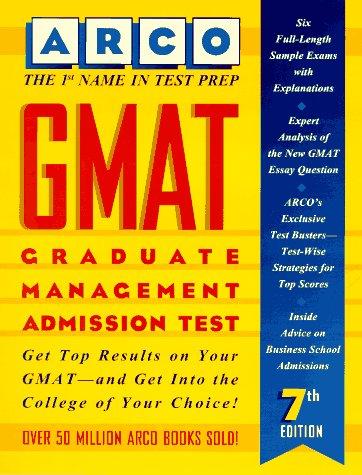 gmat graduate management admission test 7th edition martinson, thomas h. 0028603176, 9780028603179