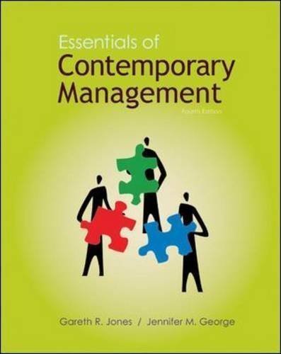 essentials of contemporary management 4th edition j.k 0697814165, 9780697814166>