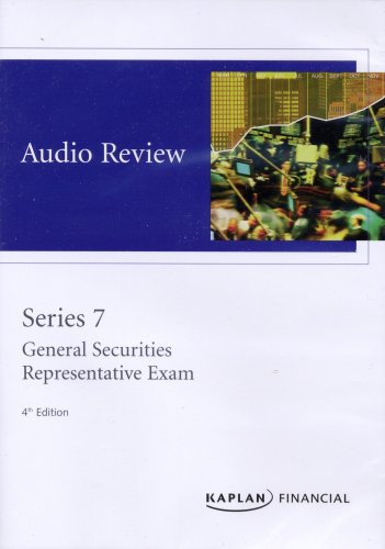 kaplan series 7 audio review general securities representative exam 4th edition kaplan financial 1427768056,