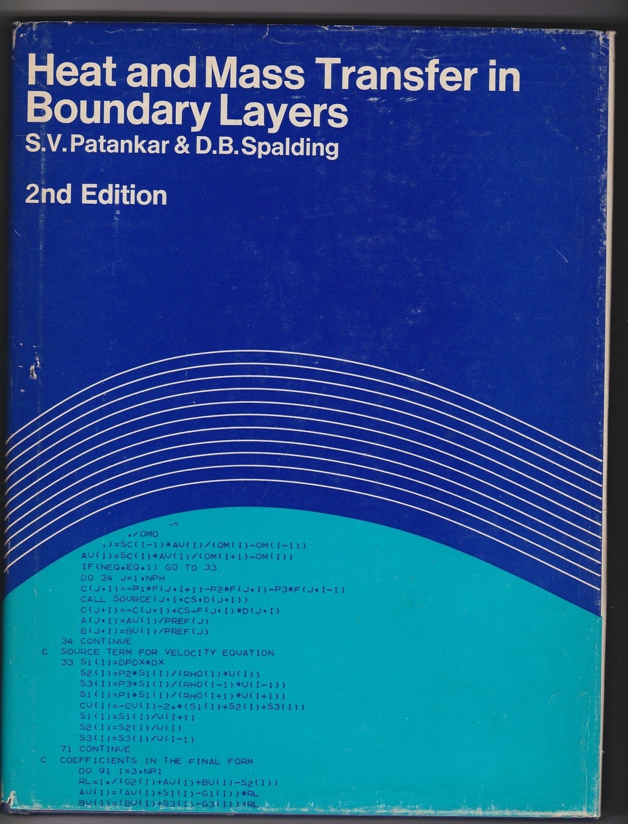 heat and mass transfer in boundary layers a general calculation procedure 2nd edition patankar, suhas v