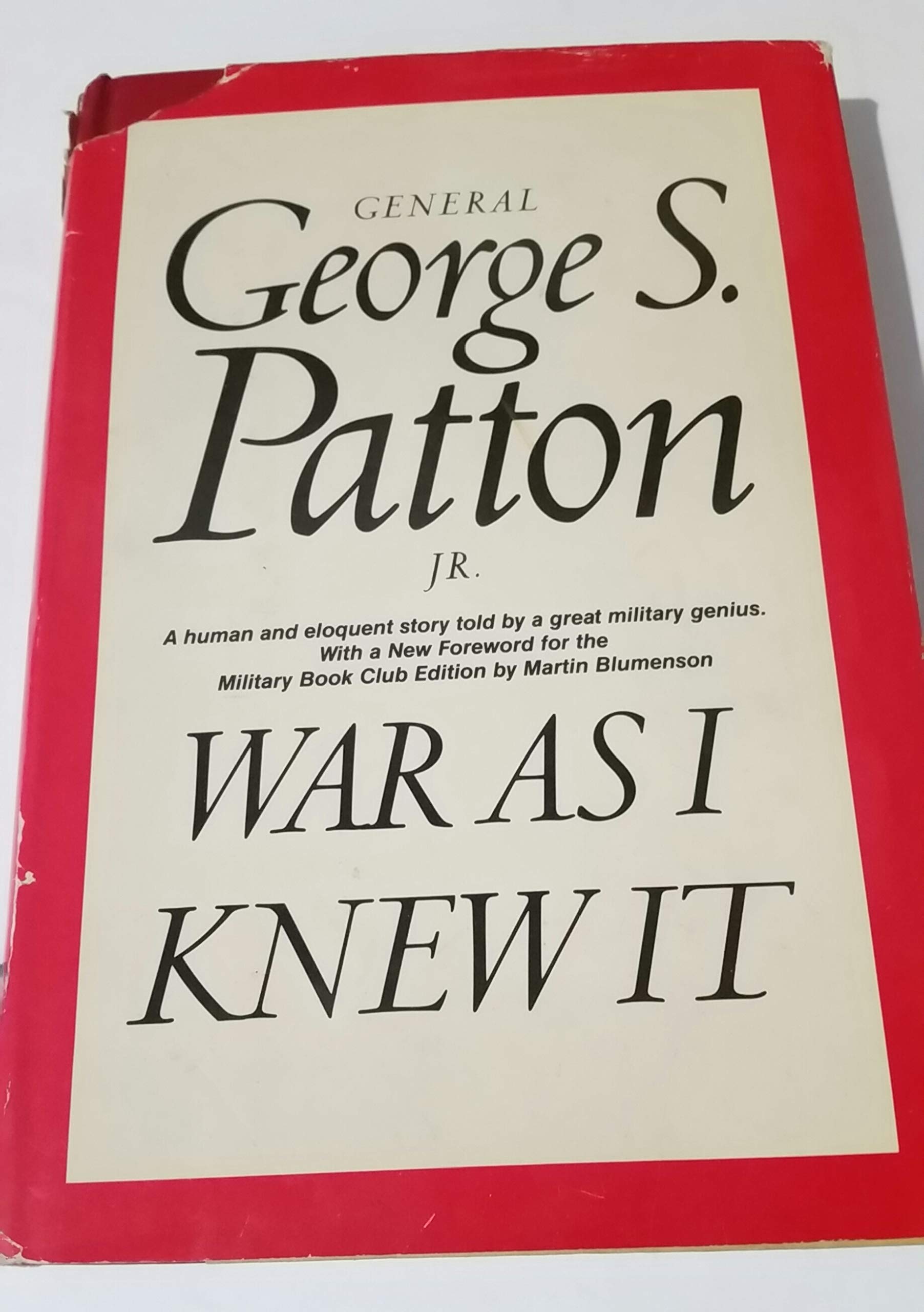 war as i knew it 24th edition general george s. patton jr. 0395080746, 9780395080740