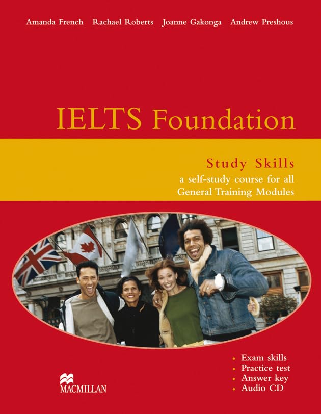 ielts foundation study skills general module pack amanda french 1405082011, 9781405082013