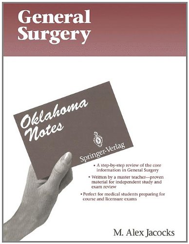 general surgery  m. alex jacocks 0387979581, 9780387979588