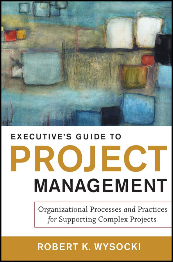executives guide to project management organizational processes and practices for supporting complex projects