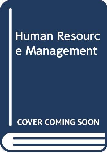 human resource management/international  schoenfeldt, lyle f., fisher, cynthia d. 0395472024, 9780395472026