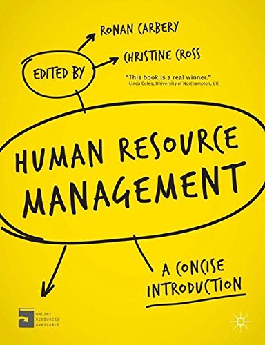 human resource management a concise introduction 2013 edition marjorie kinnan rawlings 113700939x,