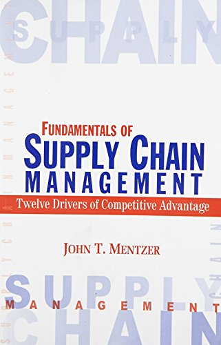 fundamentals of supply chain management john t. mentzer 8178294575, 9788178294575