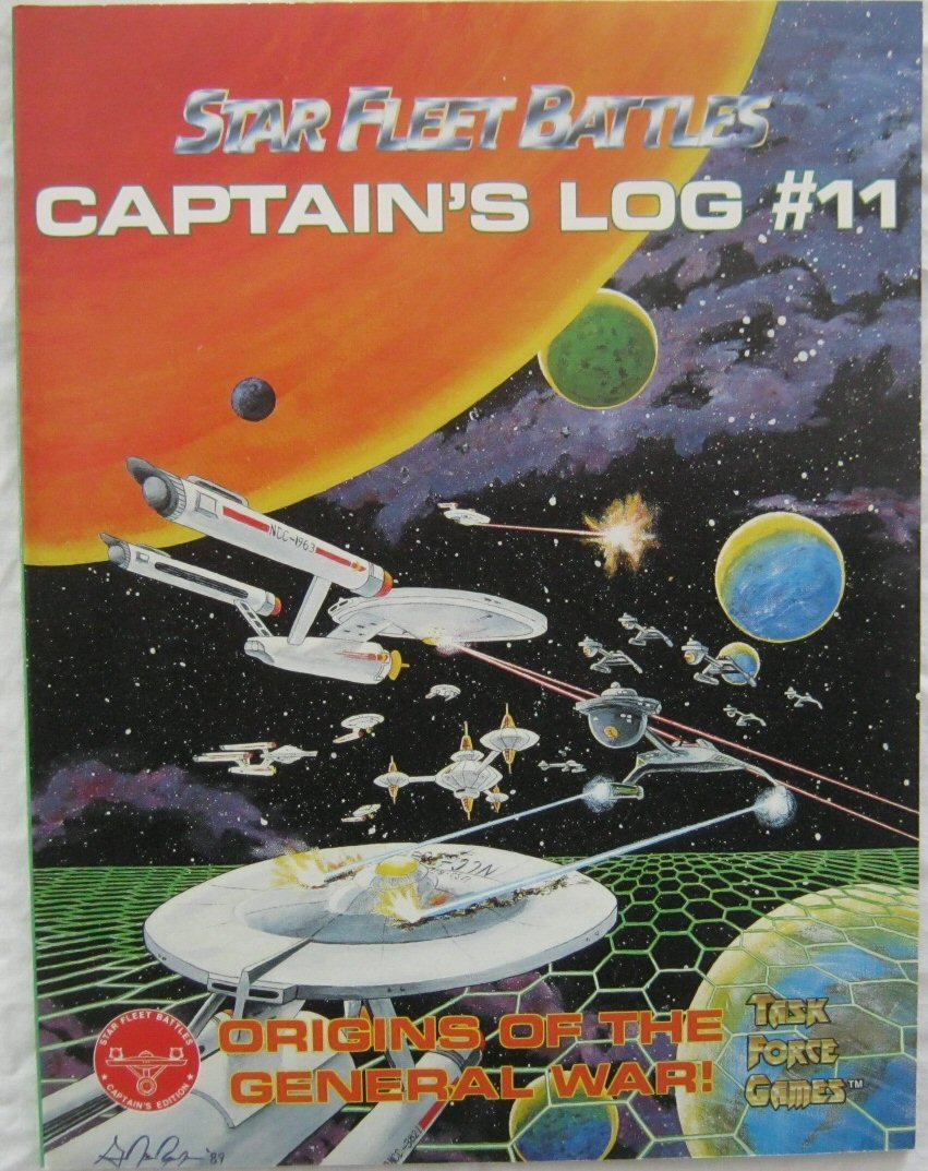 star fleet battles captains log no 11 origins of the general war  stephen v. cole 0922335397, 9780922335398