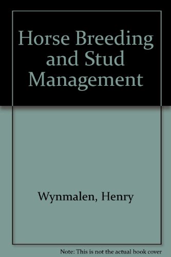 horse breeding and stud management  henry wynmalen 0827710410, 9780827710412