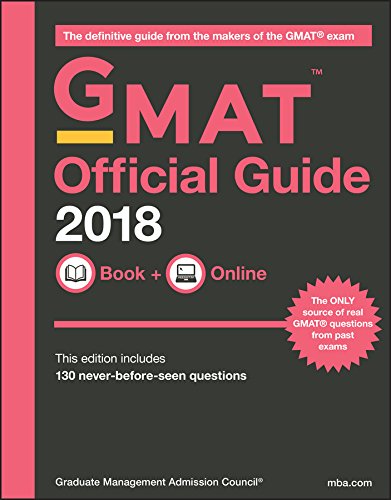 gmat official guide 2018 book and  code 2nd edition gmac (graduate management admission coun 1119402336,