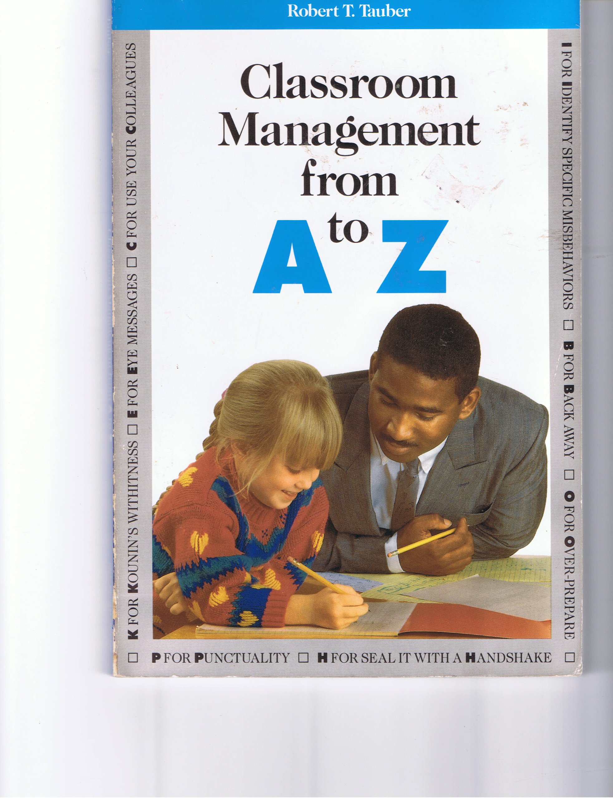 classroom management from a to z  tauber, robert t. 0030300037, 9780030300035