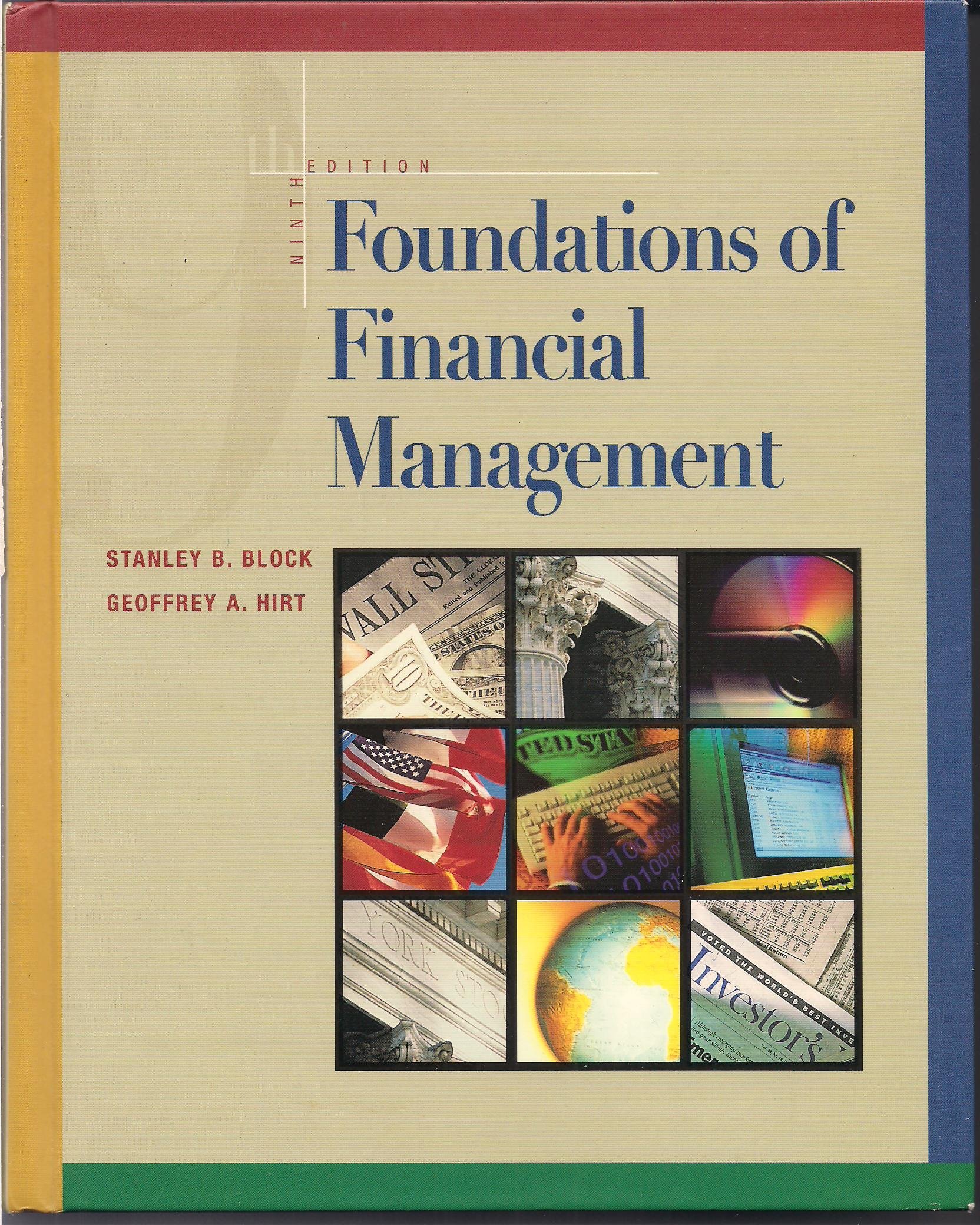 foundations of financial management 9th edition hirt, geoffrey a., block, stanley b. 007228336x, 9780072283365
