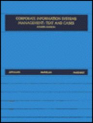 corporate information systems management subsequent edition applegate, lynda m., mcfarlan, f. warren,